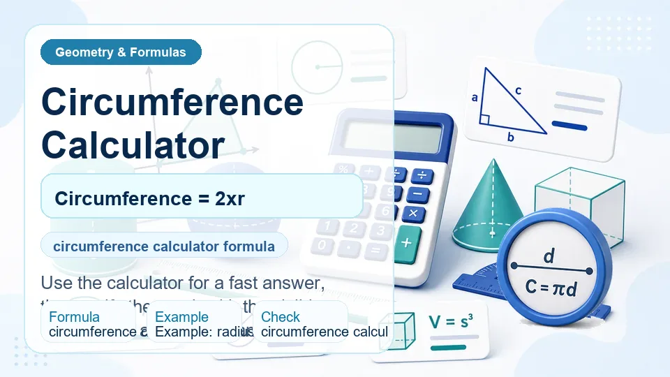 Circumference Calculator calculator illustration